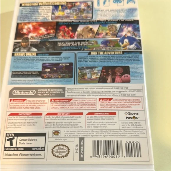 Nintendo Super Smash Bros. Brawl for Wii - Multicolor - Picture 4 of 4